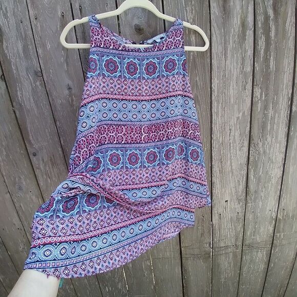 Valerie Stevens size L double layered tank top high low lagenlook - Picture 3 of 9